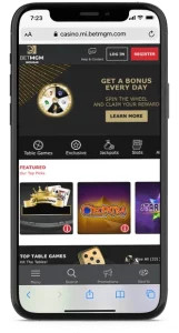 betmgm casino michigan app