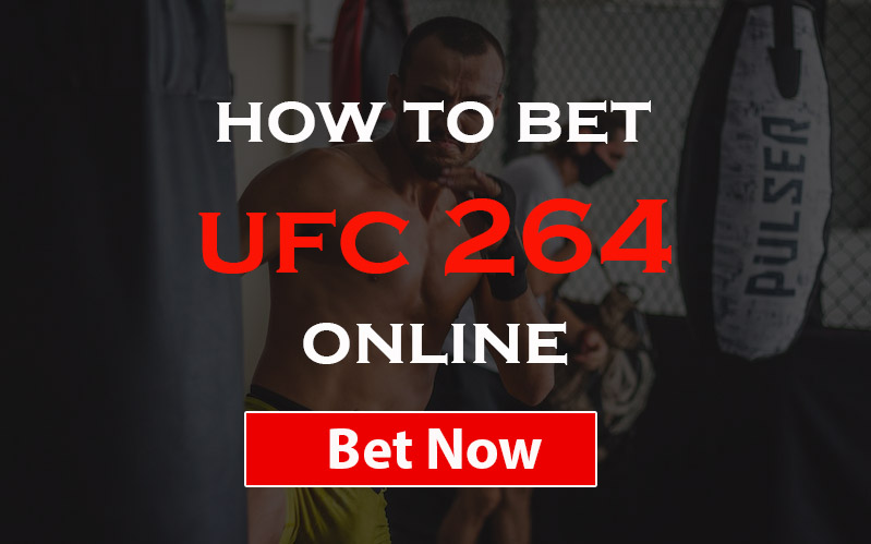 how bet ufc 264 online
