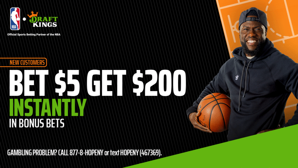 draftkings nba promotion bet $5 get $200 instantly 